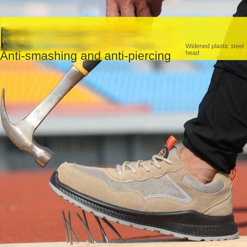 

Labor Insurance Shoes Insulated Electrical Shoes Men s Anti-smashing and Anti-piercing Safety Shoes 46