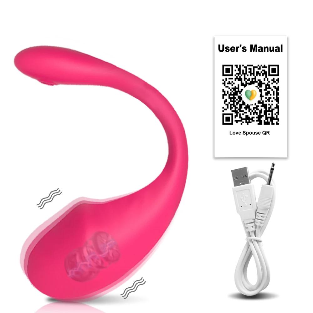 APP Vibrator Sex Toys for Women Vagina Clitoris Stimulate U Type Vibrator G-Spot Massage Female Masturbator Adults Goods