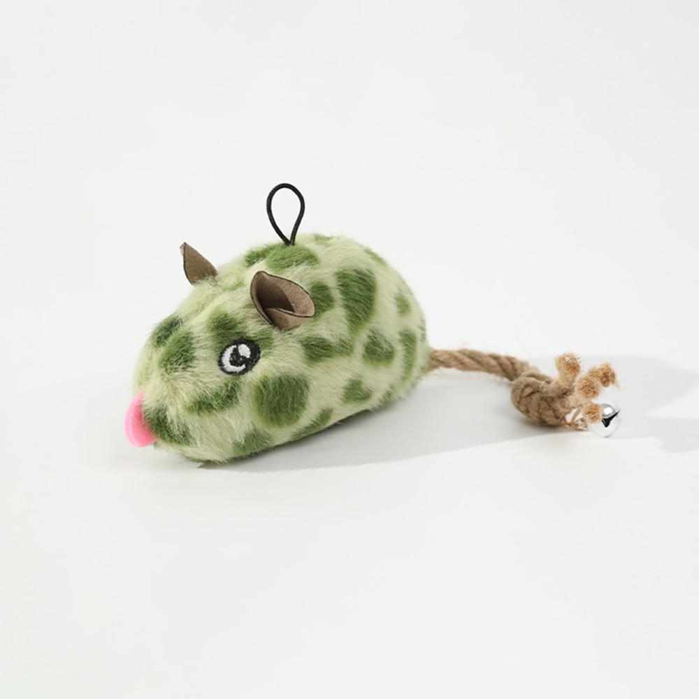 Durable and Squeaky Mouse Cat Toy, Interactive Pet Toy, Standalone Game To Relieve Boredom, Energy-burning Chewing Toy for Kittens and Cats