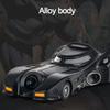 1:24 Scale 1989 Batmobile Sports Car Alloy Miniature Model Metal Diecast Vehicle Sound Light Plaything Decoration Gifts for Kids