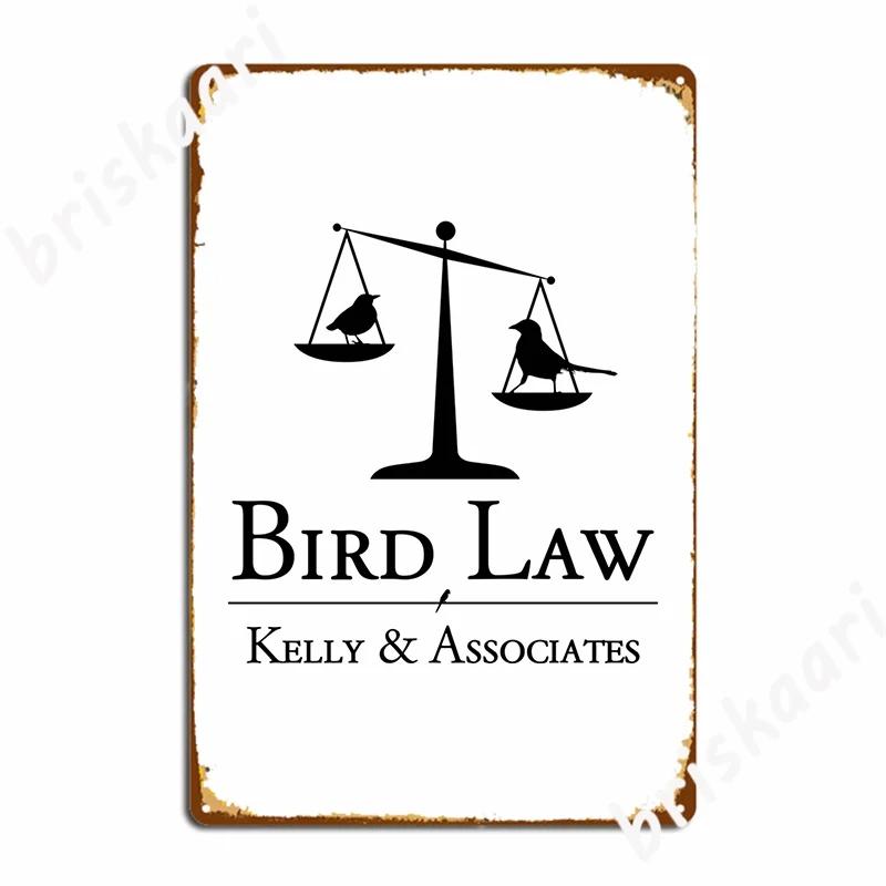 Bird Law Charlie Kelly It S Always Sunny In Philadelphia Poster Metal Plaque Poster Personalized Design Party Tin Sign Poster 20X30CM
