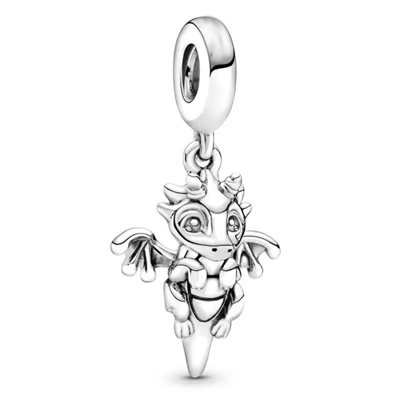 2025 Pandora Legierung Haustier Kürbis Kutsche Münzbörse Perlenarmband DIY Schmuck