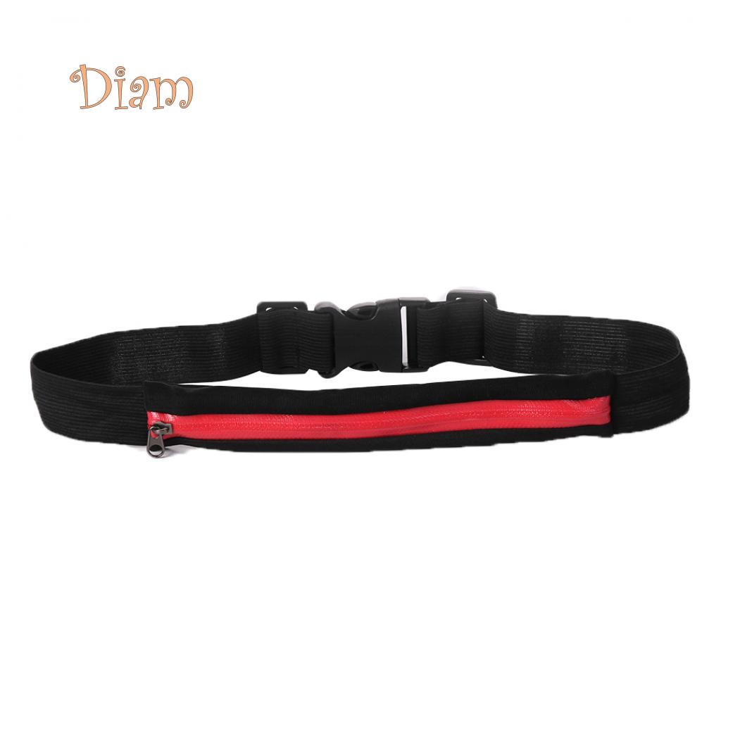 

ELENS Поясная спортивная фитнес сумка One Size красный