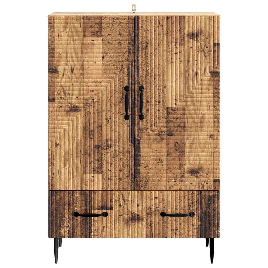 Sideboard Reclaimed Wood 66 x 34.5 x 95 cm Engineered Wood