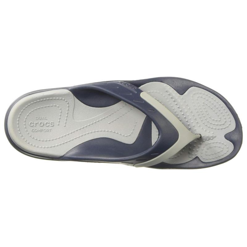 Crocs Rubber Sole Flip Flops Unisex Blue
