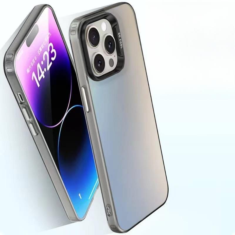 Applicable To Apple 16 Laser Phone Case IPhone 14 Grinding Pro Sand ProMax Protection 12 Protection 13 Set 11 Aurora 15