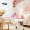Gall Fruit Cat Toy Catnip Ball for Cats, Cartoon Plush Kick with Bell, Natural Silver Durable Vine Filling Interactive Play, Stress Relief Self-Play