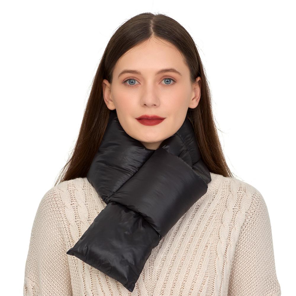Down Cotton Cross Ring Scarves Windproof Skiing Scarve New Ring Scarf  Outdoor Sports