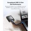 SSD Externe - LEXAR - SL500M - 4To - USB 3.2 Gen 2x2 - Ultra Fin - Portable