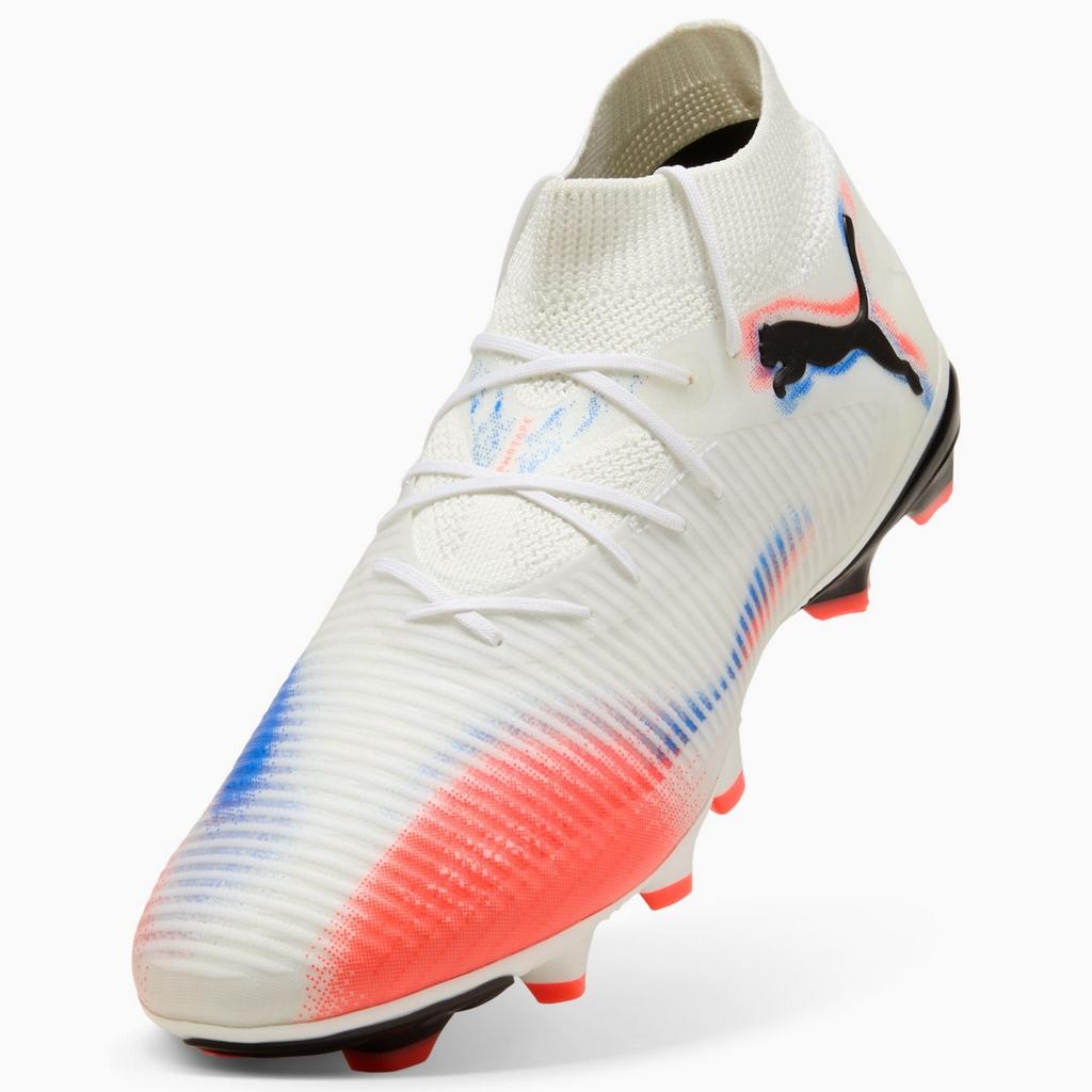 Men's Puma FUTURE 8 PRO FG/AG White Cleats 10858801 R 41