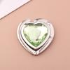 Heart Shaped Folding  Handbag Hook Bag Hanger Portable Foldable Table Hook Organizer Table Side Hooks Bag Accessories