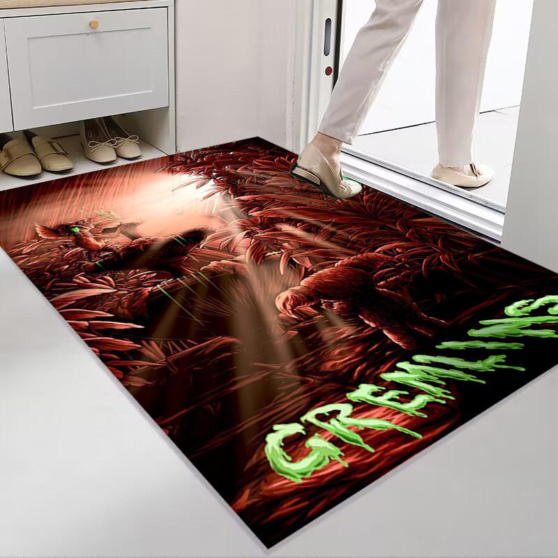 Gremlins: Chaos Unleashed carpet printing Suitable for all seasons Bathroom mat Fashion Art