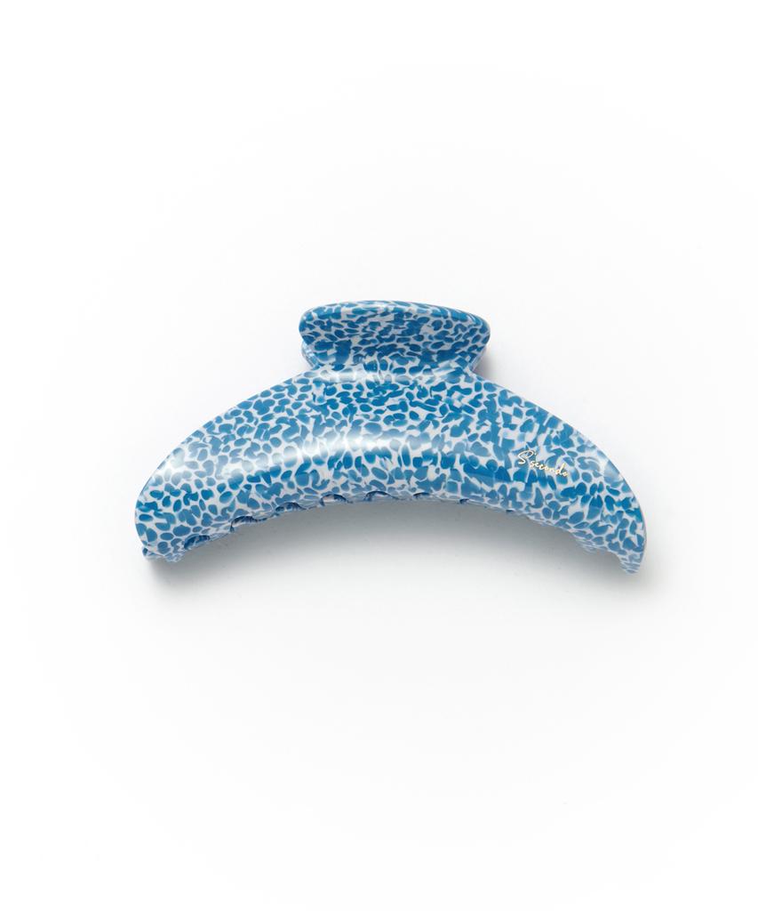 S'Secondo Crescent Hair Claw Clip_Greek Blue