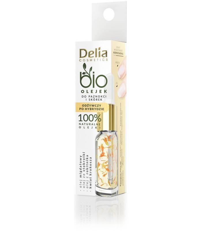 Delia Cosmetics Bio Olejek Do Paznokci I Skórek - Odżywczy Po Hybrydzie 10Ml