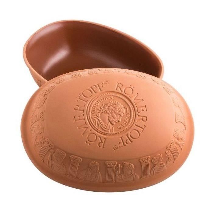 Cocotte - ROMERTOPF - N°117 Maxi - 8 Personnes - Terre Cuite - Cuisson Diététique