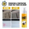 Multi-Purpose Car Interior Foam Cleaner Liquid 60/120ml Strong Stain Remover Spray Auto Leather Seat Clean Decontamination Agent