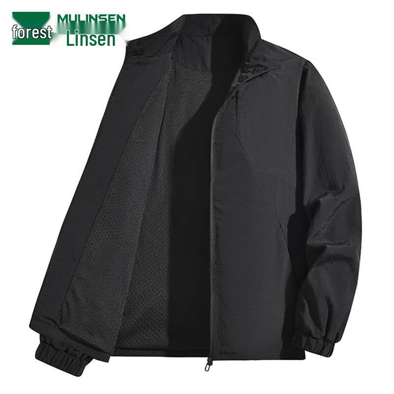MULINSEN Men's Stand-Collar Casual Jacket