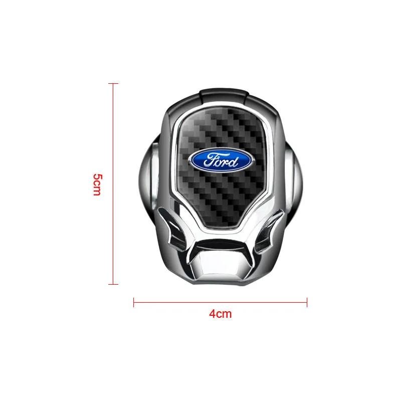New 2026 Car Sticker Car Accessories One-click Start Button Sticker Protection Cover Decals For Ford Ecosport Edge Figo Flex Foc