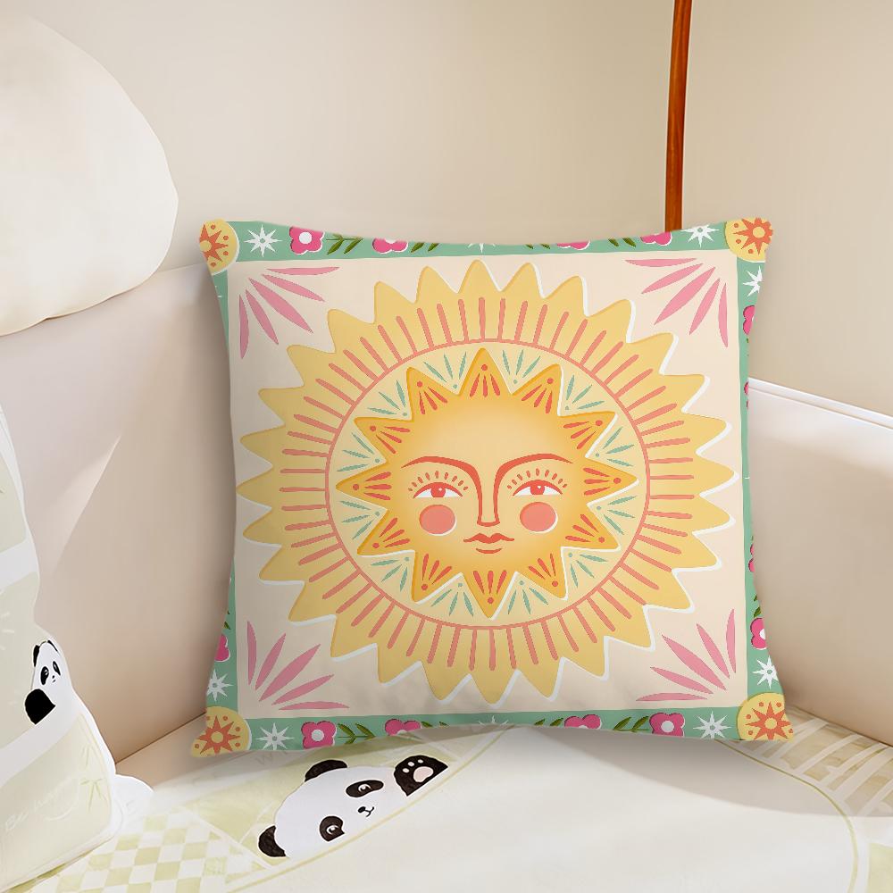 cushion aAnita Fashion cover Plush Fabric Soft Double Sided Print Sofa Cushion Cover Throw Pillow sun Ashfield Salter Covers