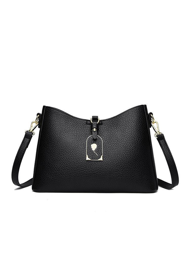 

2025 new fashion single shoulder oblique span bag high texture underarm bag large capacity commuter bag women s mother bag