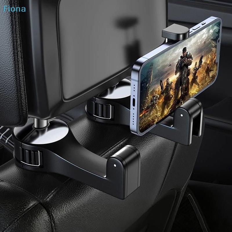 Multifunction Rear Headrest Hook Car Phone Holder Adjustable Automobile Headrest Phone Clip For GPS