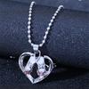 Women Girls Dazzling Crystal Dance Shoe Dress Design Necklace Full Colorful Rhinestone Pendant Beads Chain Choker