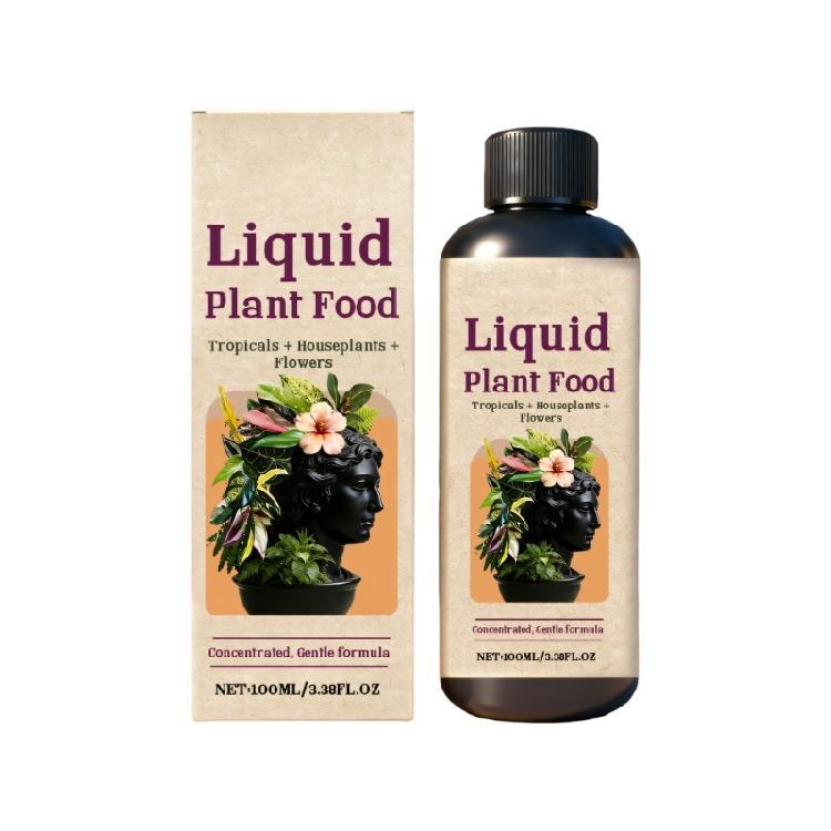 

Gentle 100ml Liquid Plant Food Safe Fertilizers Suitable For Pet And Kids Stimulates Greener Leaves And Healthier Plant 1