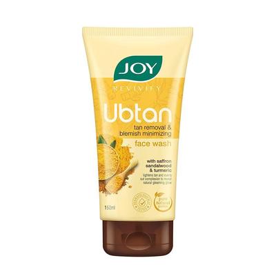 Joy Revivify Ubtan Face Wash | Rimozione dell'abbronzatura e riduzione delle imperfezioni, 150 ml