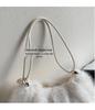 Women's Large Capacity Plush Shoulder Bag - Furry Handbag for Autumn/Winter