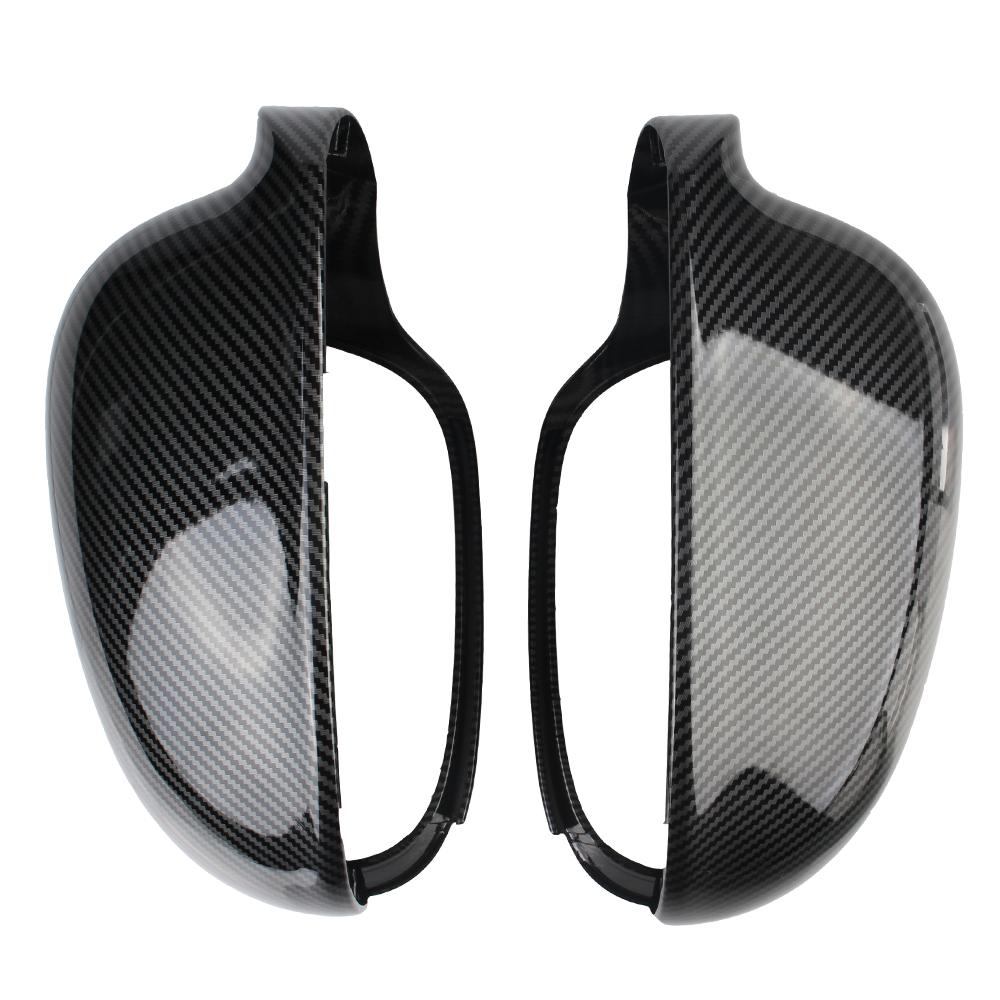 

Крышка бокового зеркала из углеродного волокна, 2 шт., автомобильные аксессуары для VW Golf 5 MK5 Jetta 2006-2011, крышки зеркала заднего вида