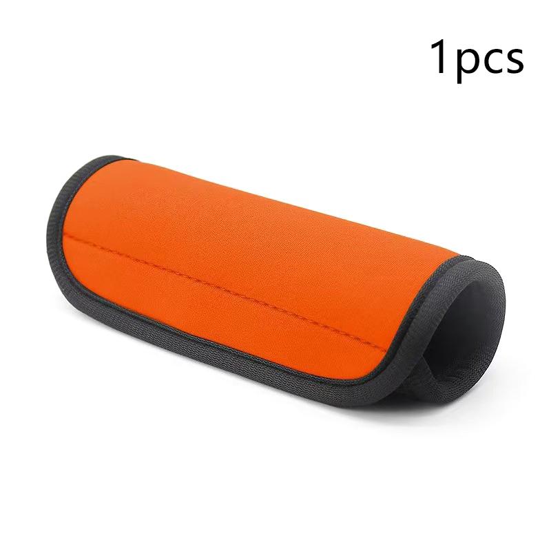 Comfortable Neoprene Luggage Handle Wrap Grip  Luggage Suitcase Bag Handle Identifier Stroller Grip Protective Cover Bag Part 1pcs оранжевый