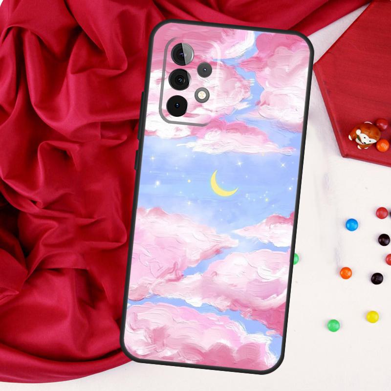 Korean Sunset Scenery For Samsung Galaxy A26 A05 A06 A16 A54 A34 A14 A22 A32 A52 A55 A35 A15 A53 A13 A56 A36 Case