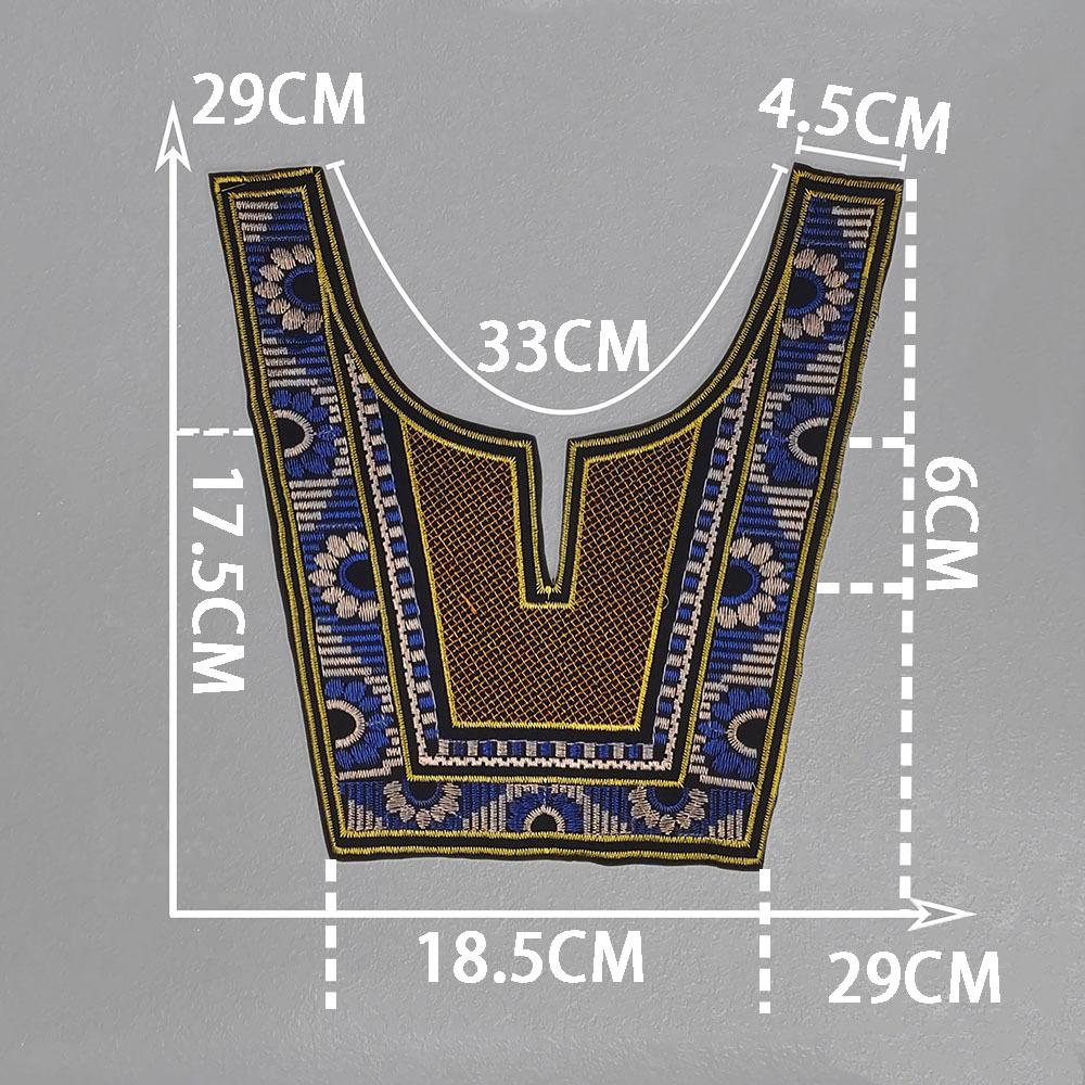 Sewing Diy Lace Ethnic Style Miao Embroidery Clothing Apparel Accessories Performance Costume Accessories Lace Embroidery Embroidery