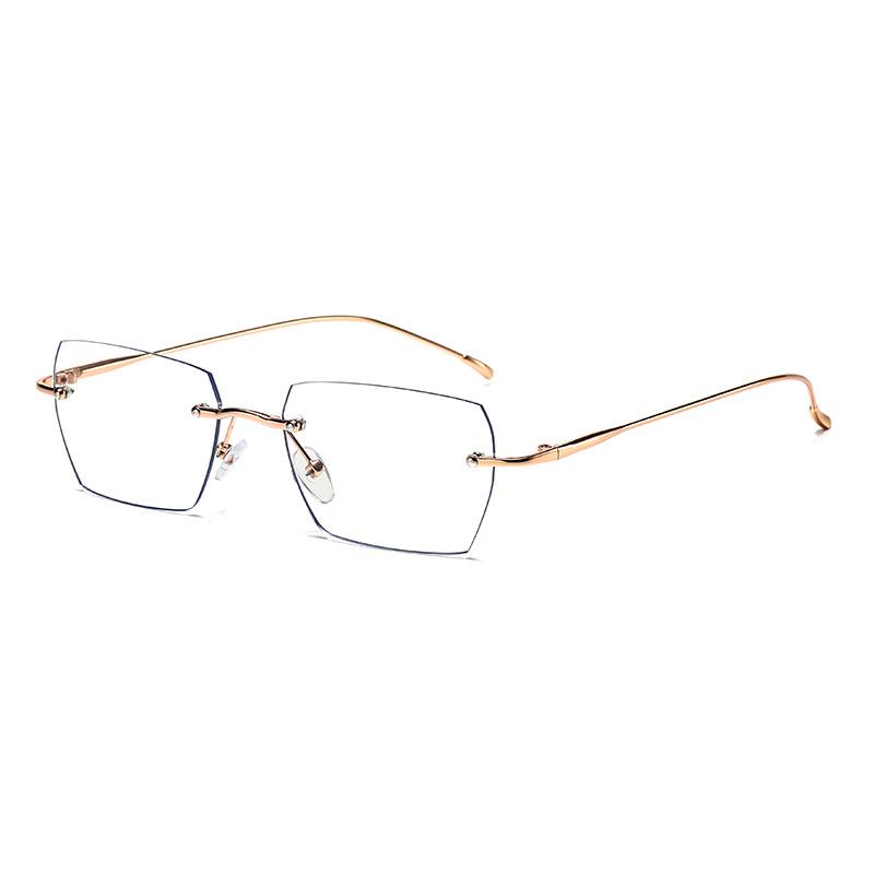 Color-changing Pochromic Nearsighted Glasses Without Frames Stylish And Elegant For Men