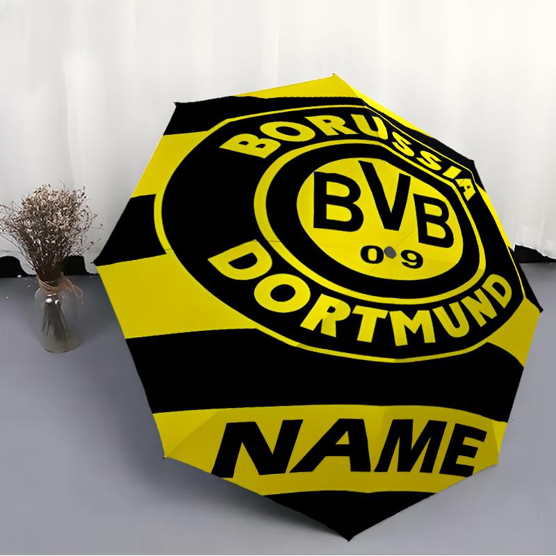 Personalized Name B-BVB Print Umbrella - Automatic Open/Close, Eight-Rib Durable Frame, Automatic Folding Umbrella