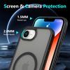 For iPhone 16E Case: [fit for Magsafe] Strong Magnetic & Invisible Stand, Military-Grade Drop Protection with Screen Protector, Adjustable Kickstand