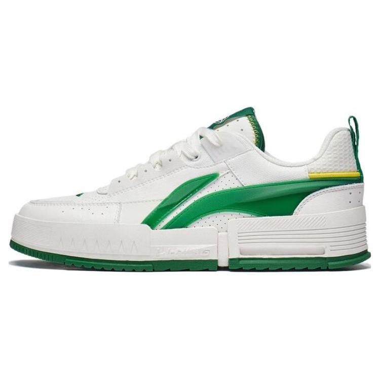 Li-Ning Sportswear Shoes  White Green  Men s AGCT135-2 EU 41⅔