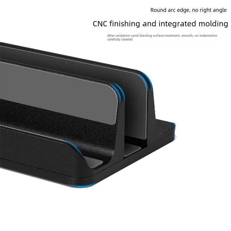 Vertikaler Laptopständer aus Aluminiumlegierung mit Wärmeableitung