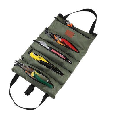 Roll Up Werkzeugtasche Tragbarer Werkzeugrollen-Organizer Multifunktionale Großraumtasche Hochbelastbare Werkzeug-Organisatortasche Tragbares Werkzeug