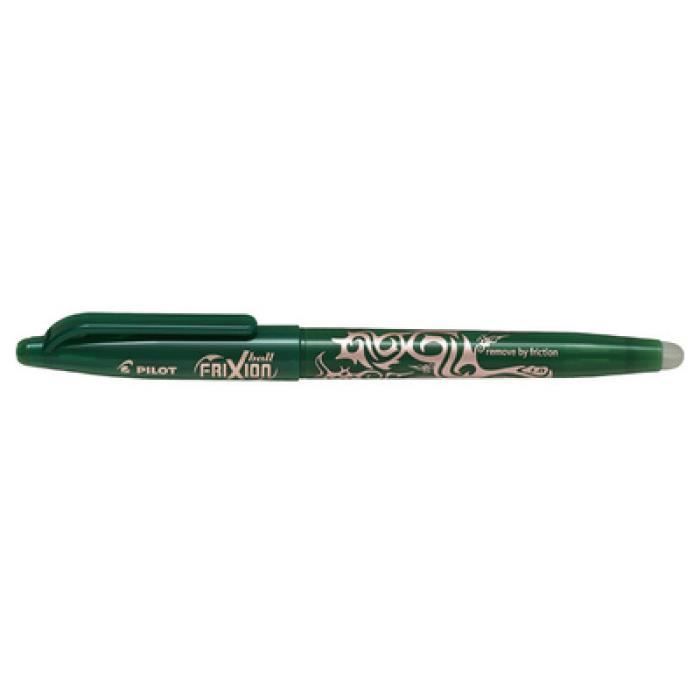 Pilot Stylo Roller FRIXION BALL 10, Bleu 0,000000 Noir