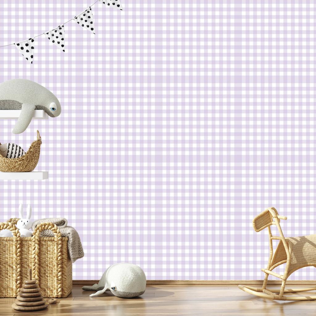 Wallpaper Fabric Pattern White and Light Gray for Living Room and Bedroom 50x1000