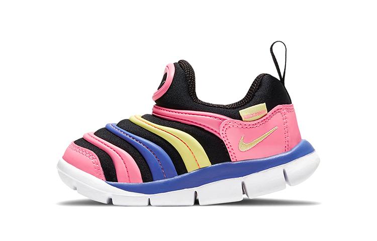 

Nike Dynamo Free Low top Toddler Shoes Pink Black Blue Infant And Toddler 343938-025 23.5