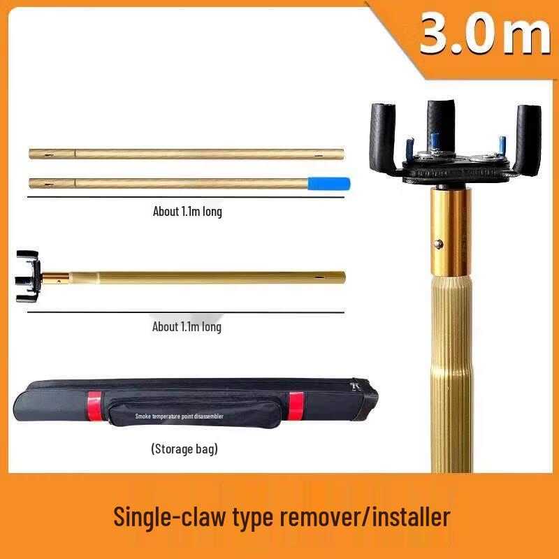 Multi-functional Smoke & Heat Detector Tool