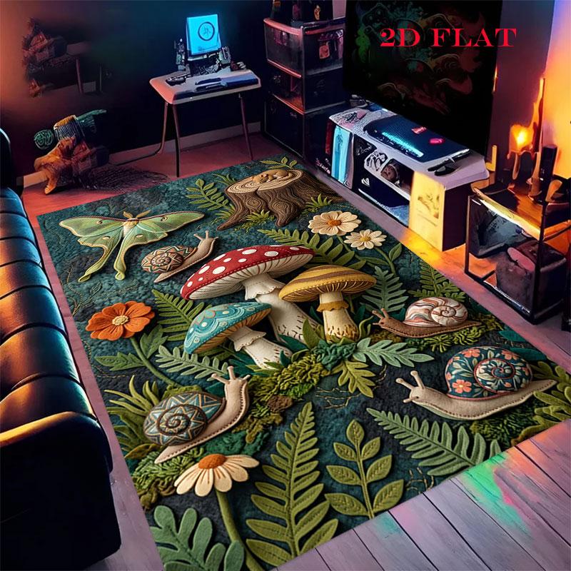 Gentle Wellbeing Carpet Rug for Living Room Bedroom Home Sofa Decoration,Kids play Nonslip Floor Mat