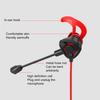 Gaming Earphone with Microphone Wire Control 3.5mm Jack In-ear Earphones E-sports Game Earphone for Mobile Phone