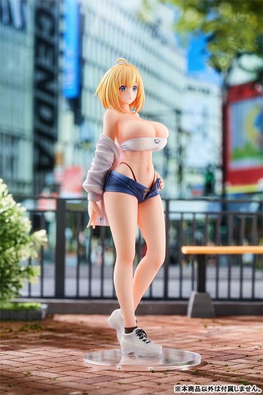 ASCENDIA Sophia Shirring Tube Top Illustration by Takamine Nadare Scale PVC ABS 260mm F. Ver. 1/6 Pre-painted & Figure, Approx. [Bonus Edition]