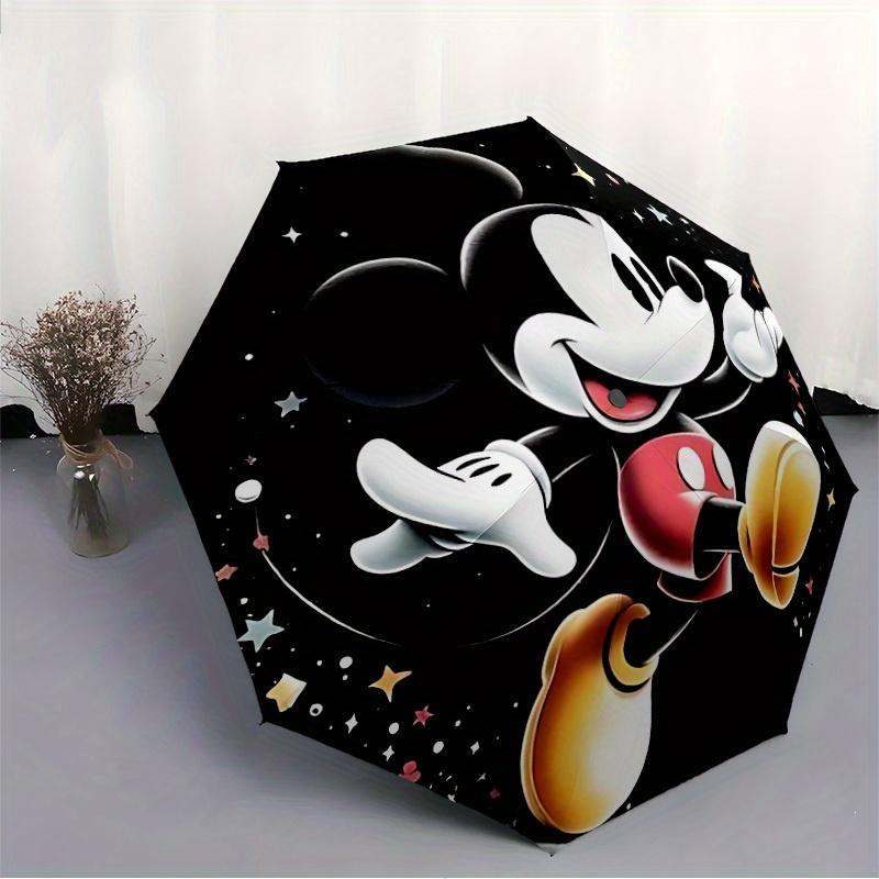 1pc Mickey Mouse Automatic Open/close, All-Season Portable Folding Umbrella, Perfect Gift for Friends , Sturdy Ribs y250808032
