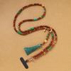 1Pcs Chinese Style Long-style Crossbody Phone Chain Anti-loss Pendant Bead Tassel Phone Chain