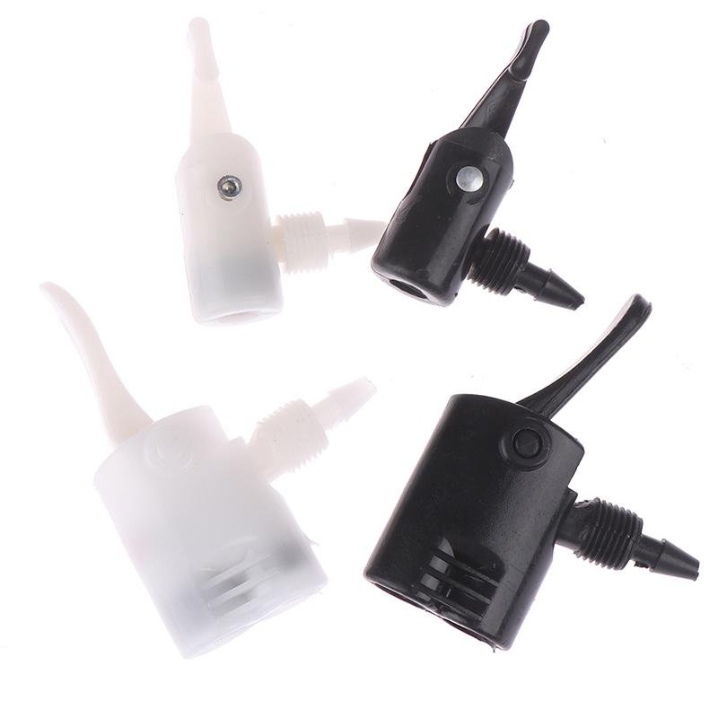 1Pc Bicycle Pump Nozzle Hose Adapter Double/Single Head Pumping Valve Converter