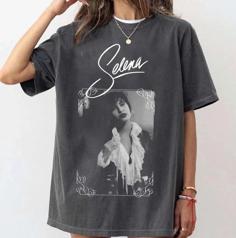 Vintage 90s Selena Quintanilla Shirt, Selena Quintanilla Tshirt, Selena Tee S